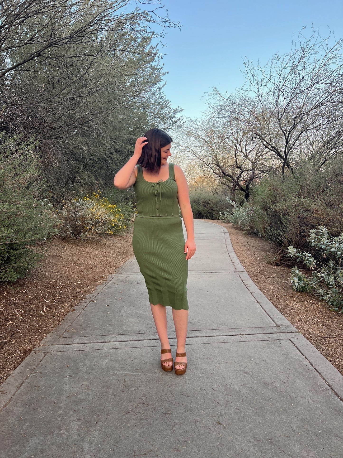 Magnolia Midi Skirt (Set)