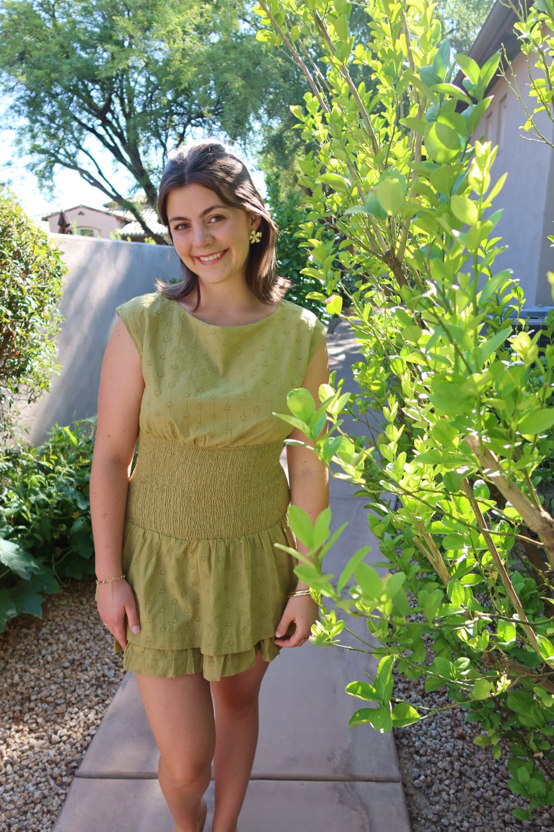 Mia Smocked Waist Dress