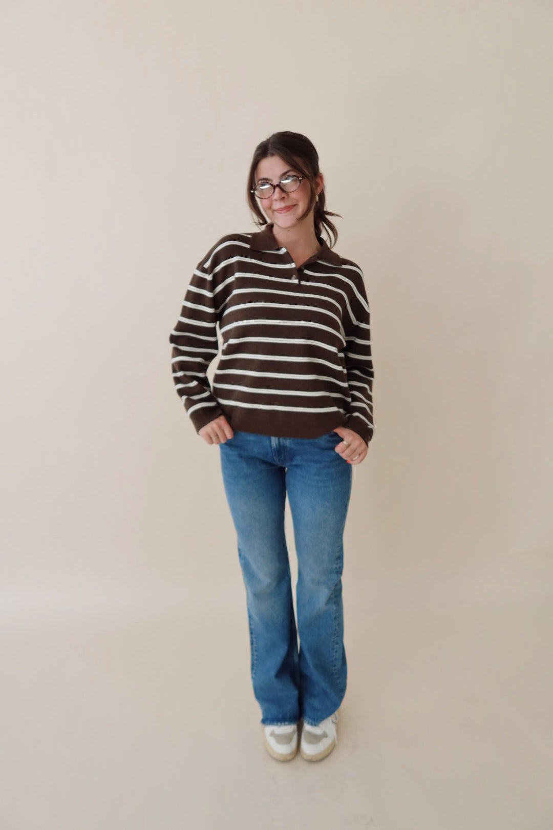 Jess Collared Sweater