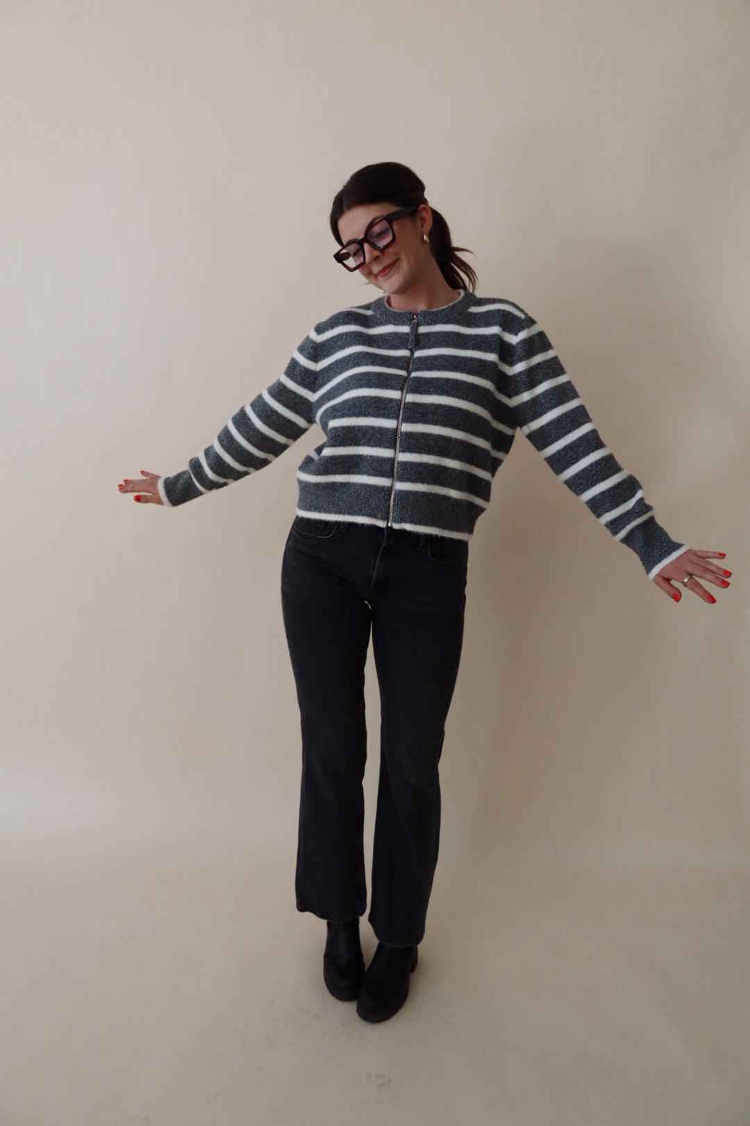 Emily Zip Sweater