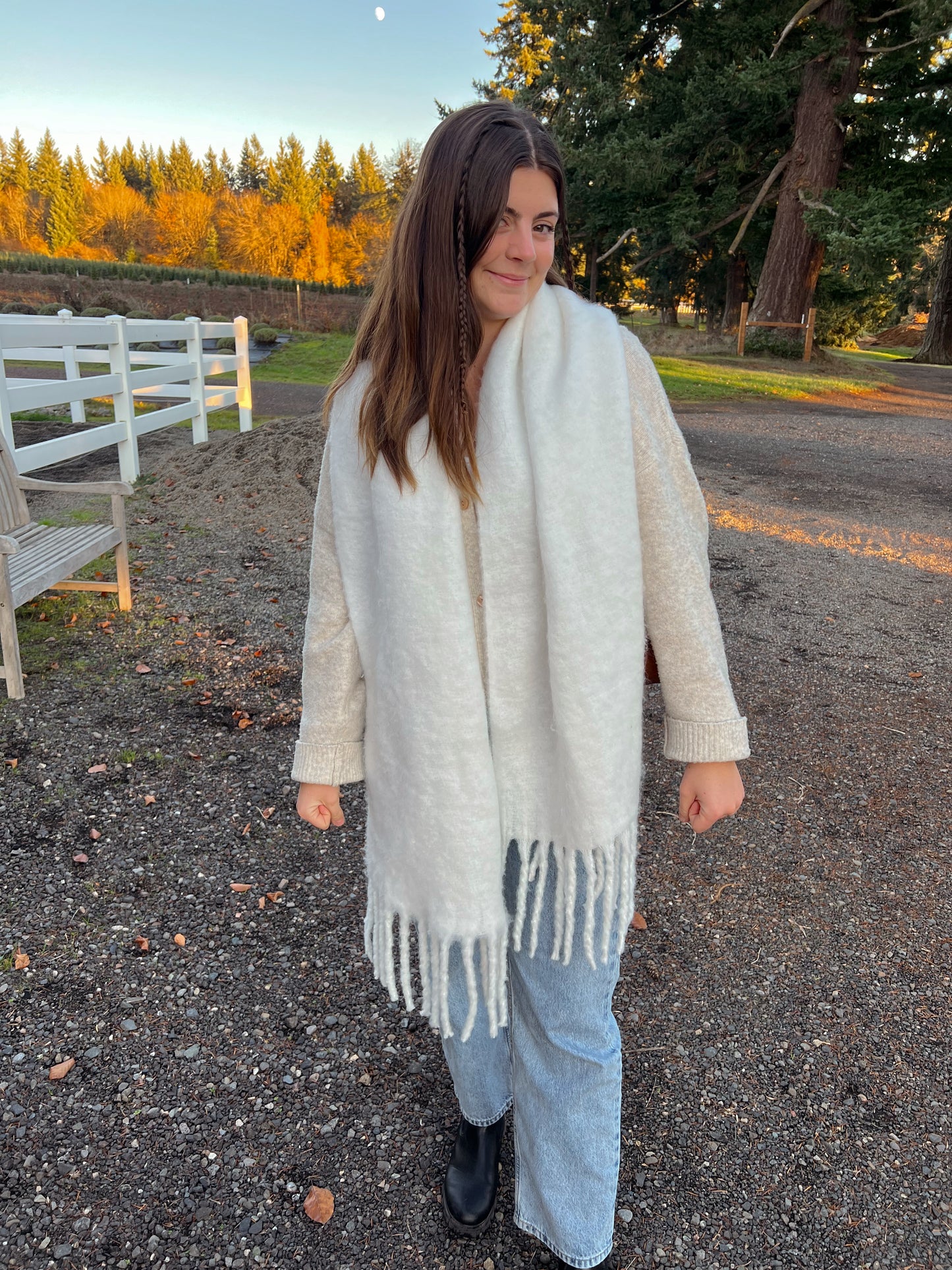 Snowfall Scarf