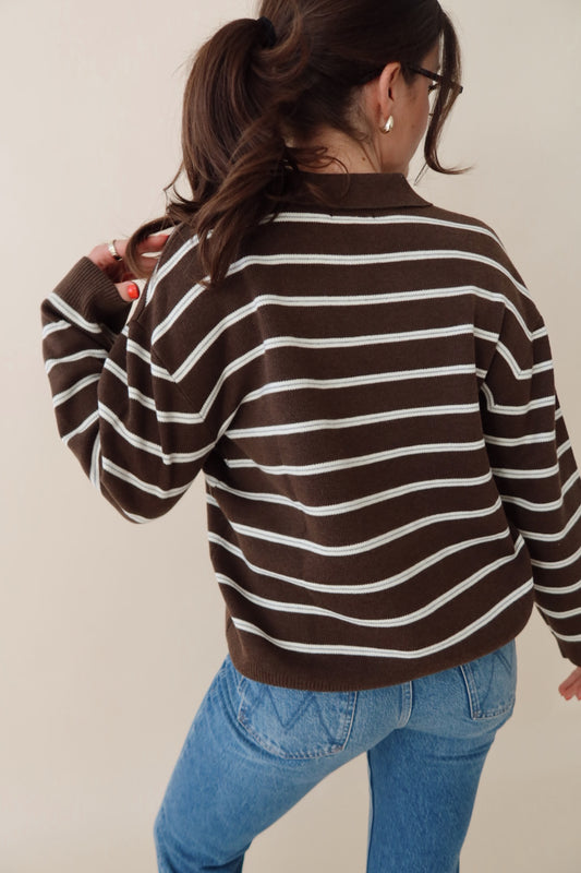 Jess Collared Sweater