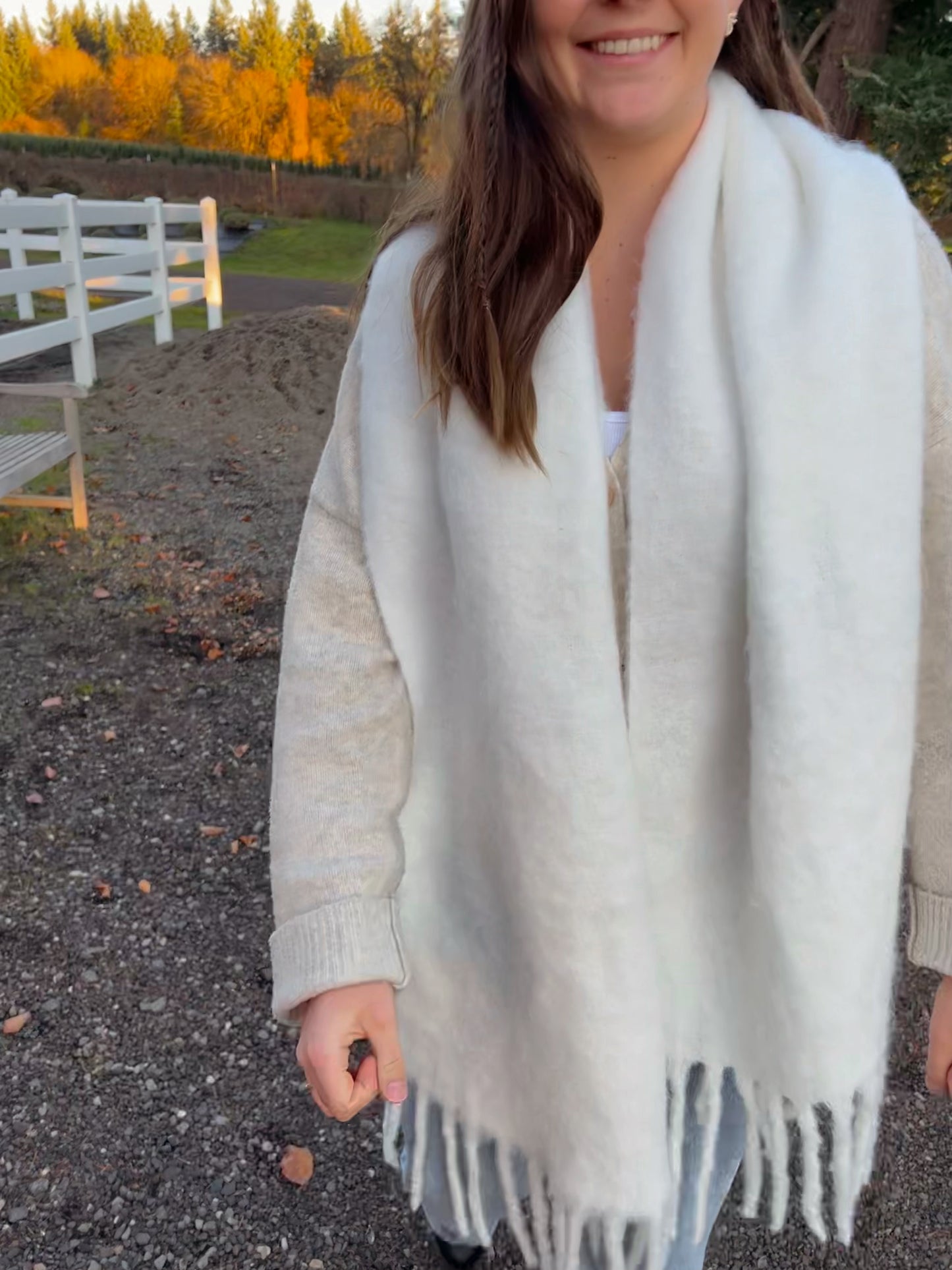 Snowfall Scarf