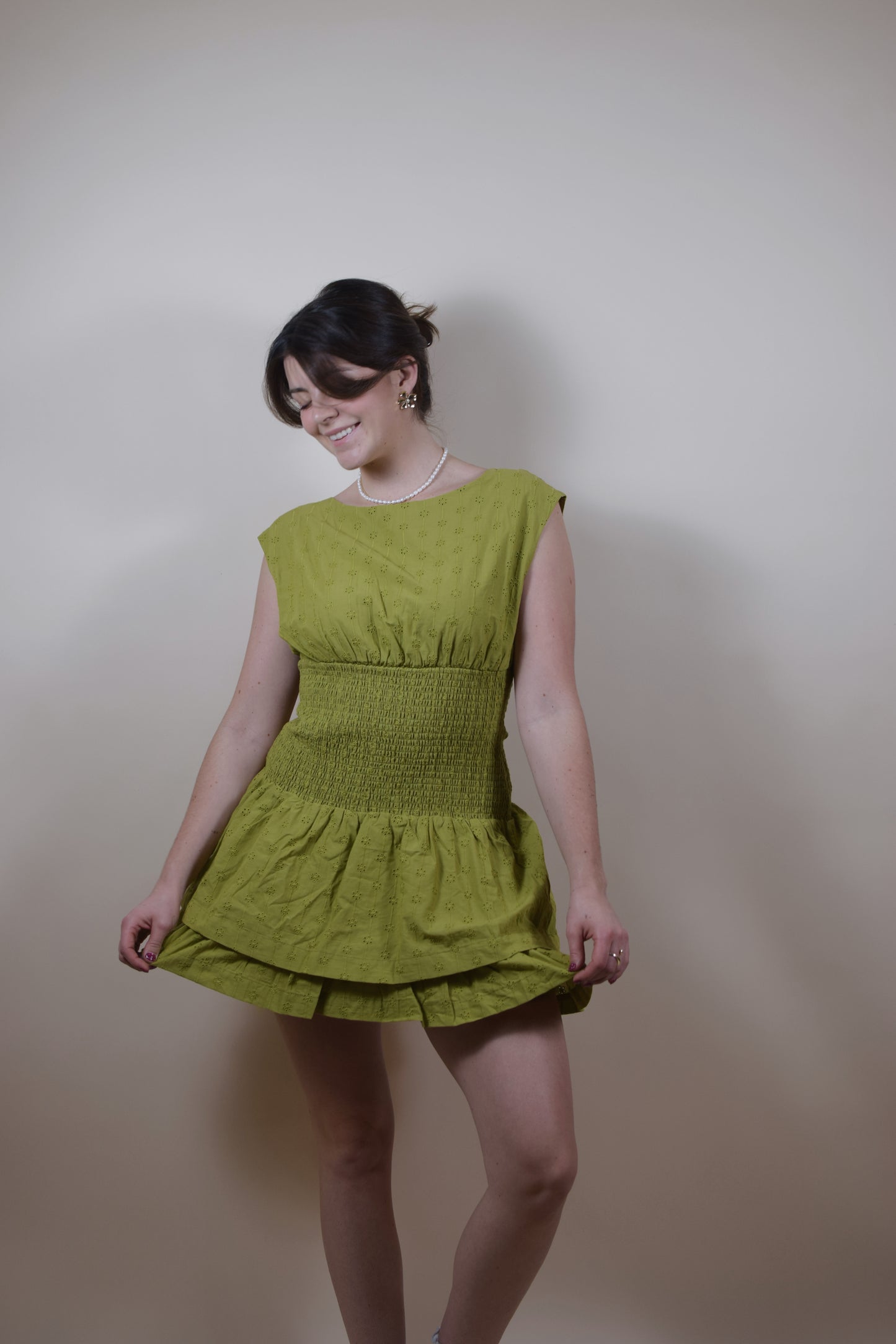 Mia Smocked Waist Dress