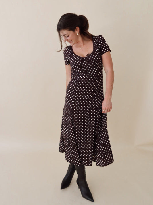 Lorlei Polka Dot Dress